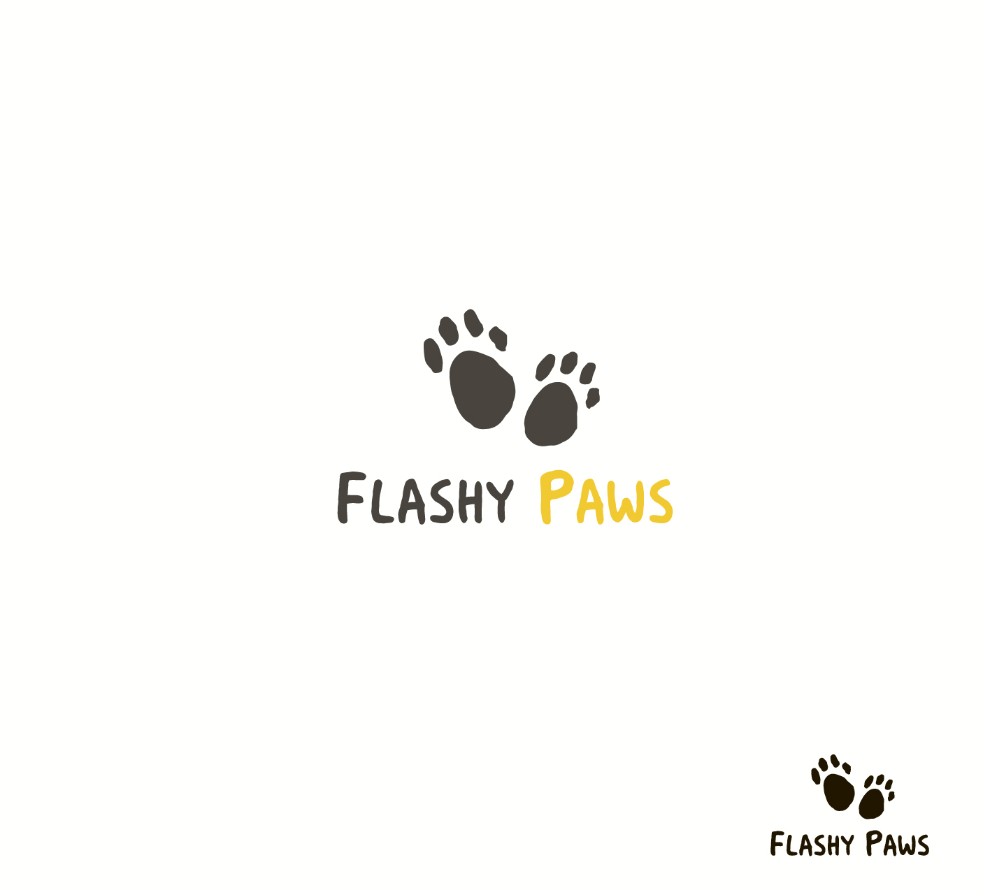 Logo Design by Alex_Digital for Flashy Paws | Design #10501586