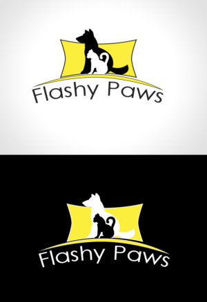 Logo Design by Creations Box 2015 for Flashy Paws | Design: #10486949