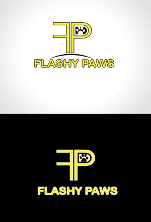 Logo Design by Creations Box 2015 for Flashy Paws | Design: #10486950