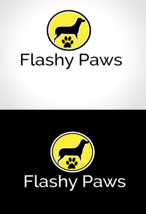 Logo Design by Creations Box 2015 for Flashy Paws | Design: #10486951