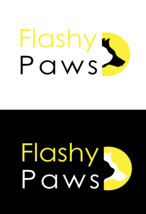Logo Design by Creations Box 2015 for Flashy Paws | Design: #10486955
