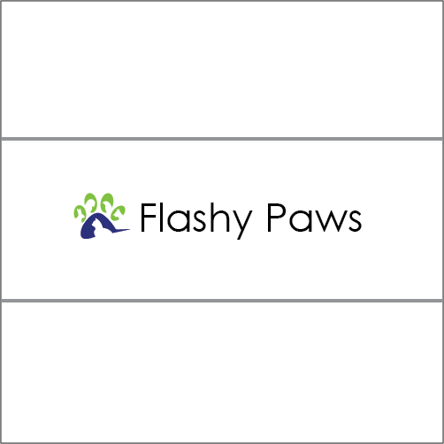 Logo Design by Tere G artwork for Flashy Paws | Design #10489277