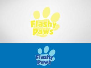 Logo Design by Coolkids for Flashy Paws | Design: #10479232