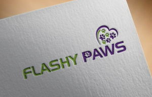 Logo Design by Dulavai for Flashy Paws | Design: #10492015