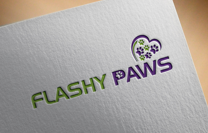 Logo Design by Dulavai for Flashy Paws | Design #10492022
