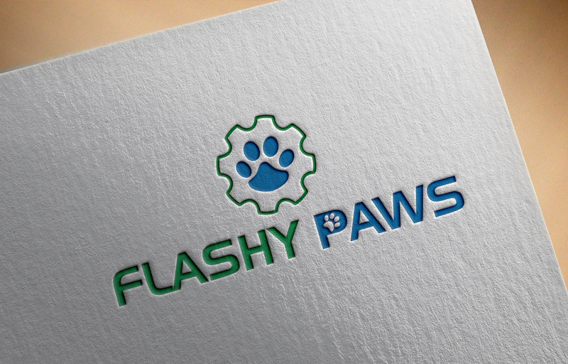 Logo Design by Dulavai for Flashy Paws | Design #10492025