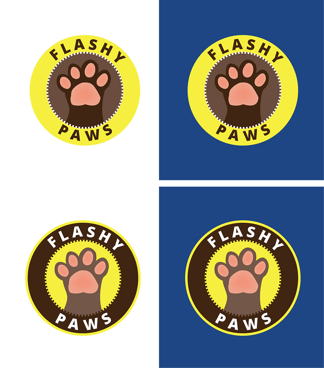 Logo Design by Fk_Design for Flashy Paws | Design #10478709