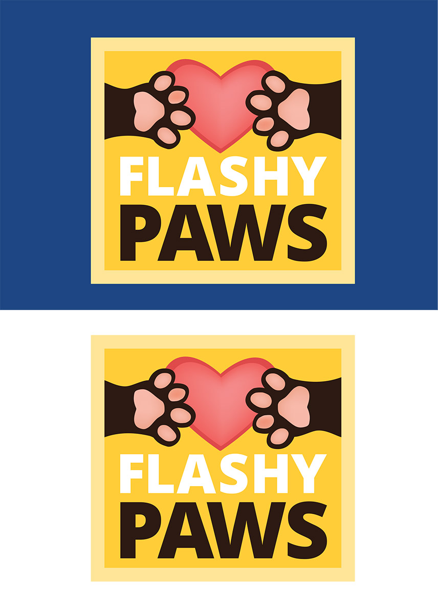 Logo Design by Fk_Design for Flashy Paws | Design #10500930