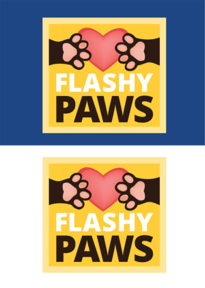 Logo Design by Fk_Design for Flashy Paws | Design: #10500930