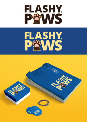 Logo Design by Fk_Design for Flashy Paws | Design: #10547382