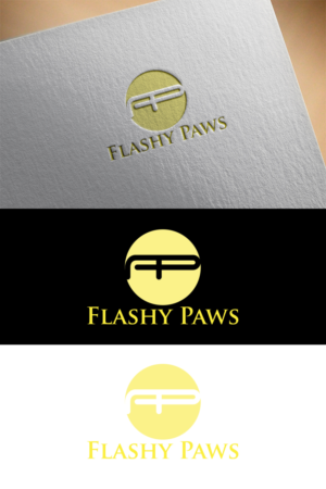 Logo Design by king solangi for Flashy Paws | Design #10482714