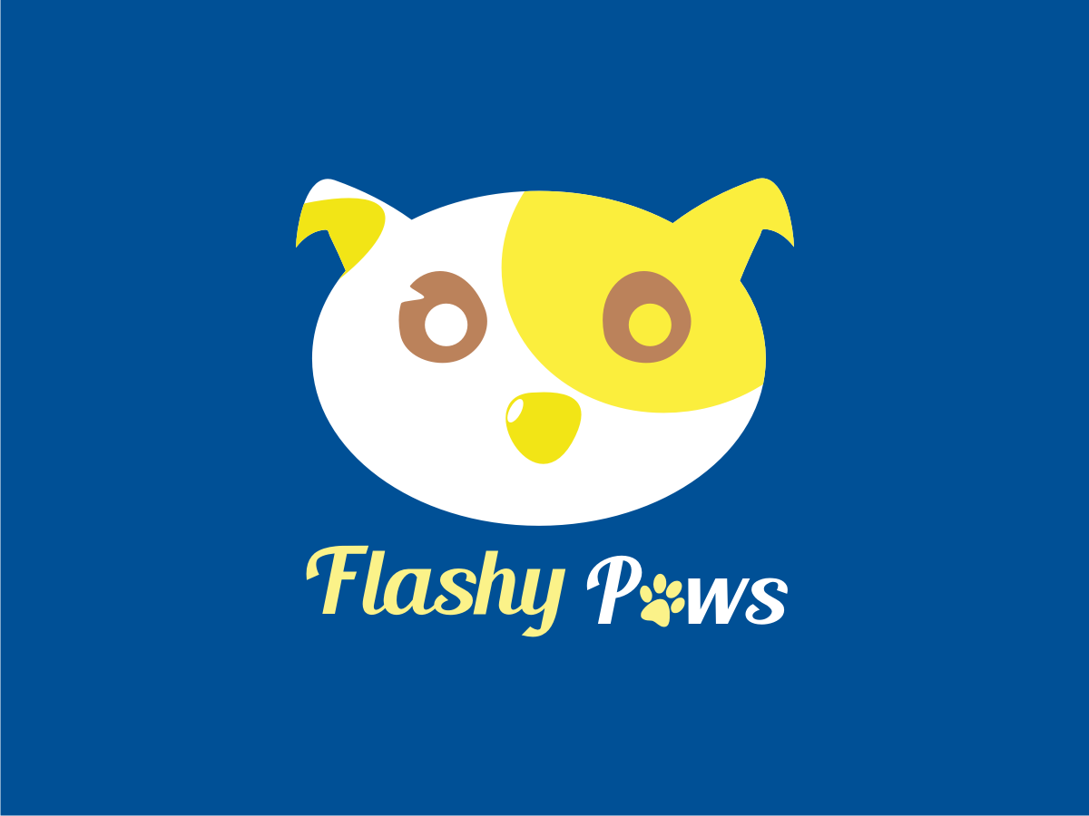 Logo Design by martabak for Flashy Paws | Design #10478806