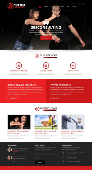 Web Design by pb for this project | Design: #10497976