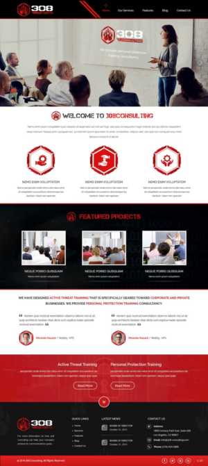 Web Design by pb for this project | Design: #10497978