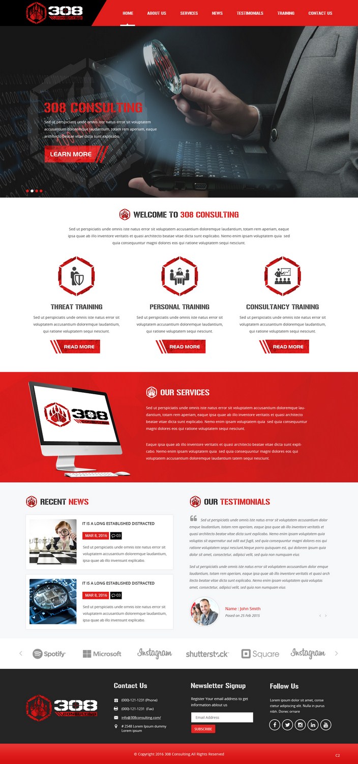 Web Design by pb for this project | Design #10497984