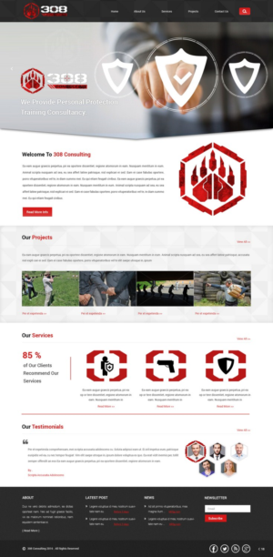 Web Design by pb for this project | Design: #10497987