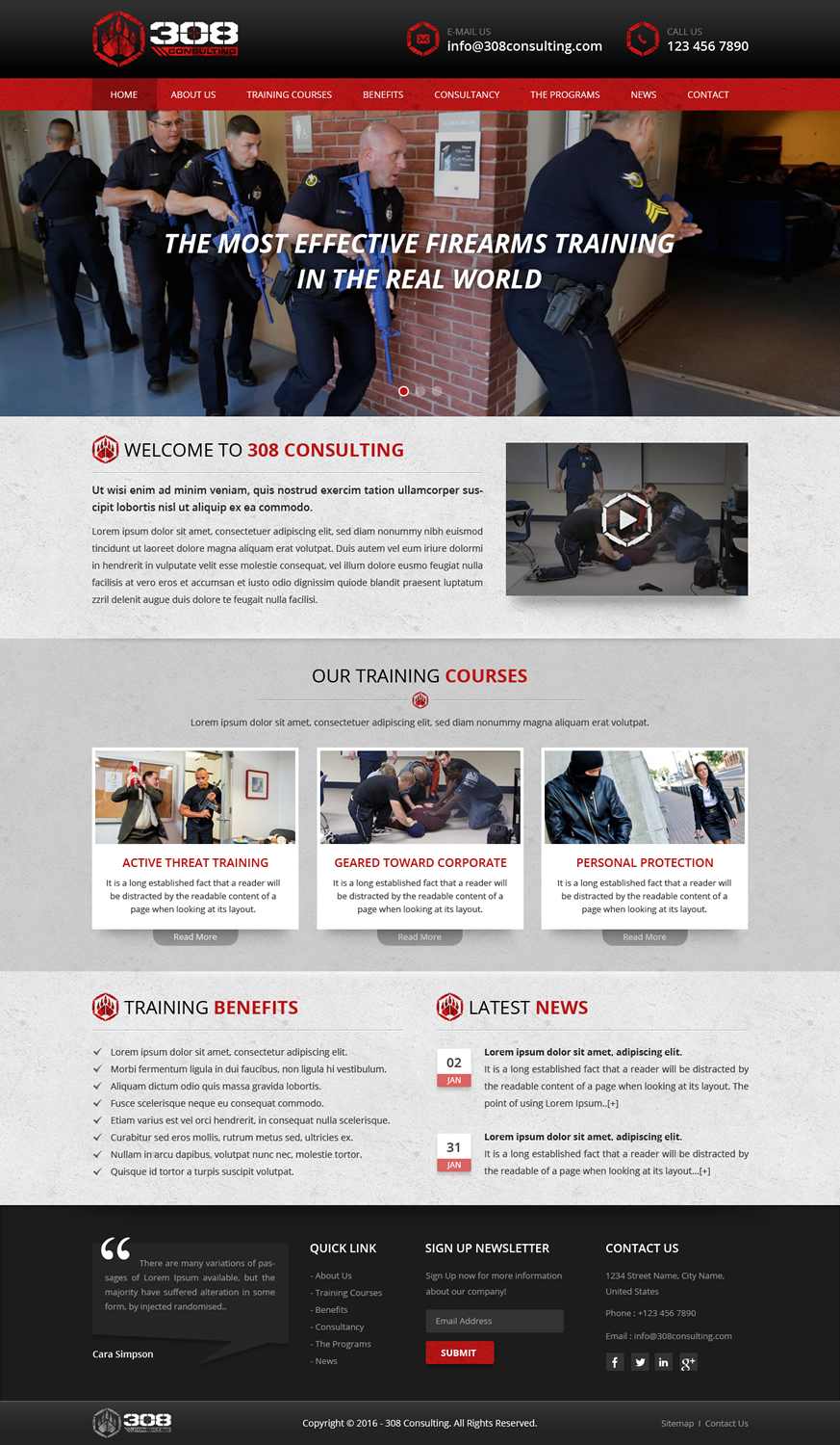 Web Design by Sbss for this project | Design #10519669