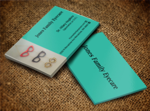 Business Card Design by Lanka Ama for Jones Family Eyecare | Design: #10495057
