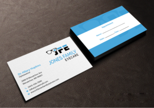 Business Card Design by Creations Box 2015 for Jones Family Eyecare | Design: #10522874
