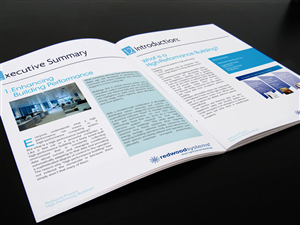 White Paper Template Design Project | Brochure Design by Soluciones Creativas