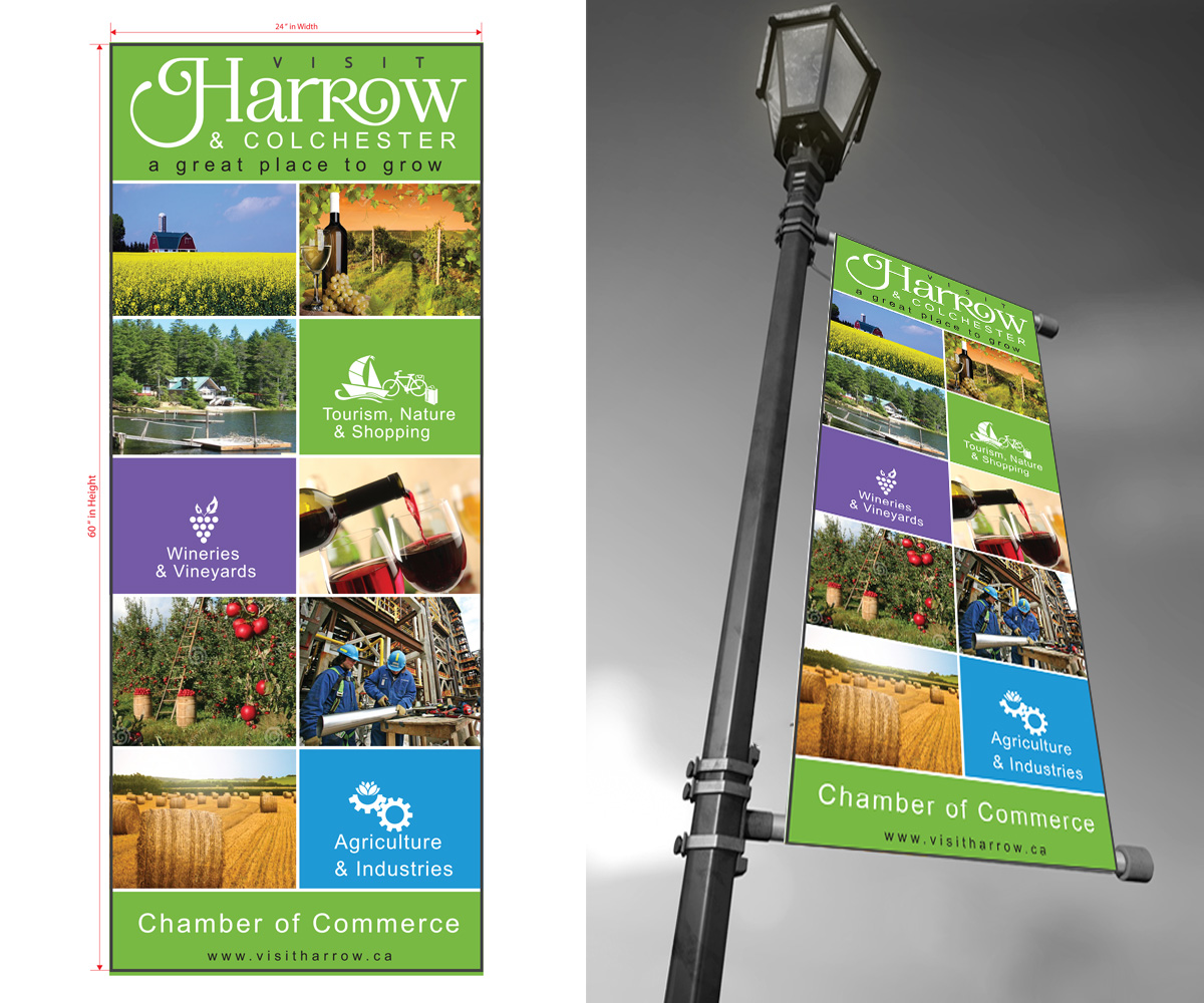 Signage Design by viccap2002 for Harrow & Colchester Chamber of Commerce | Design #10660335