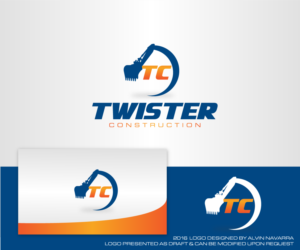 Logo Design by alvinnavarra for Twister Construction | Design #10576256