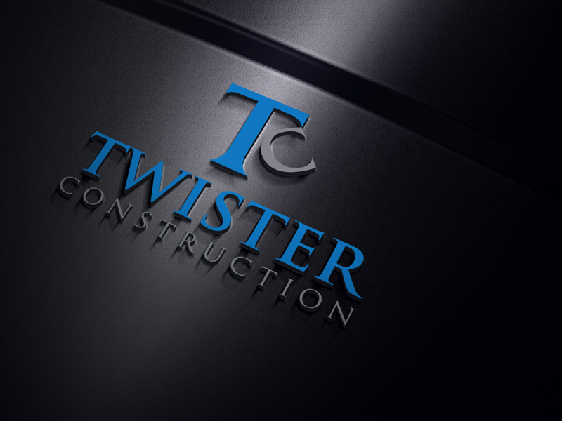 Logo Design by wow design for Twister Construction | Design #10588859