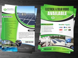 Flyer Design by debdesign for PJ Caulfield Electrical Pty Ltd | Design: #10526467
