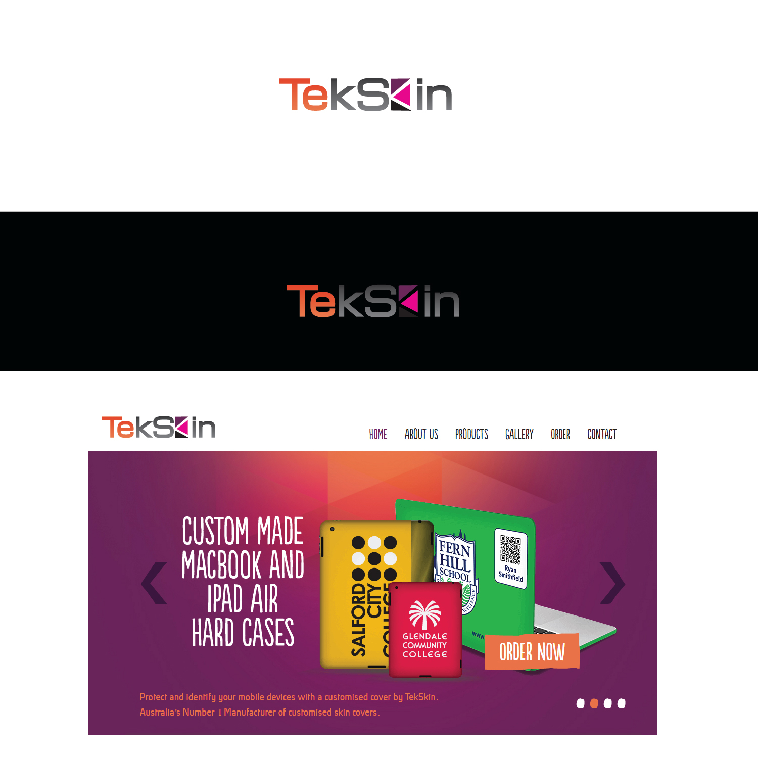 Logo Design by emptyboxgraphics for Tekskin PTY LTD | Design #10635898