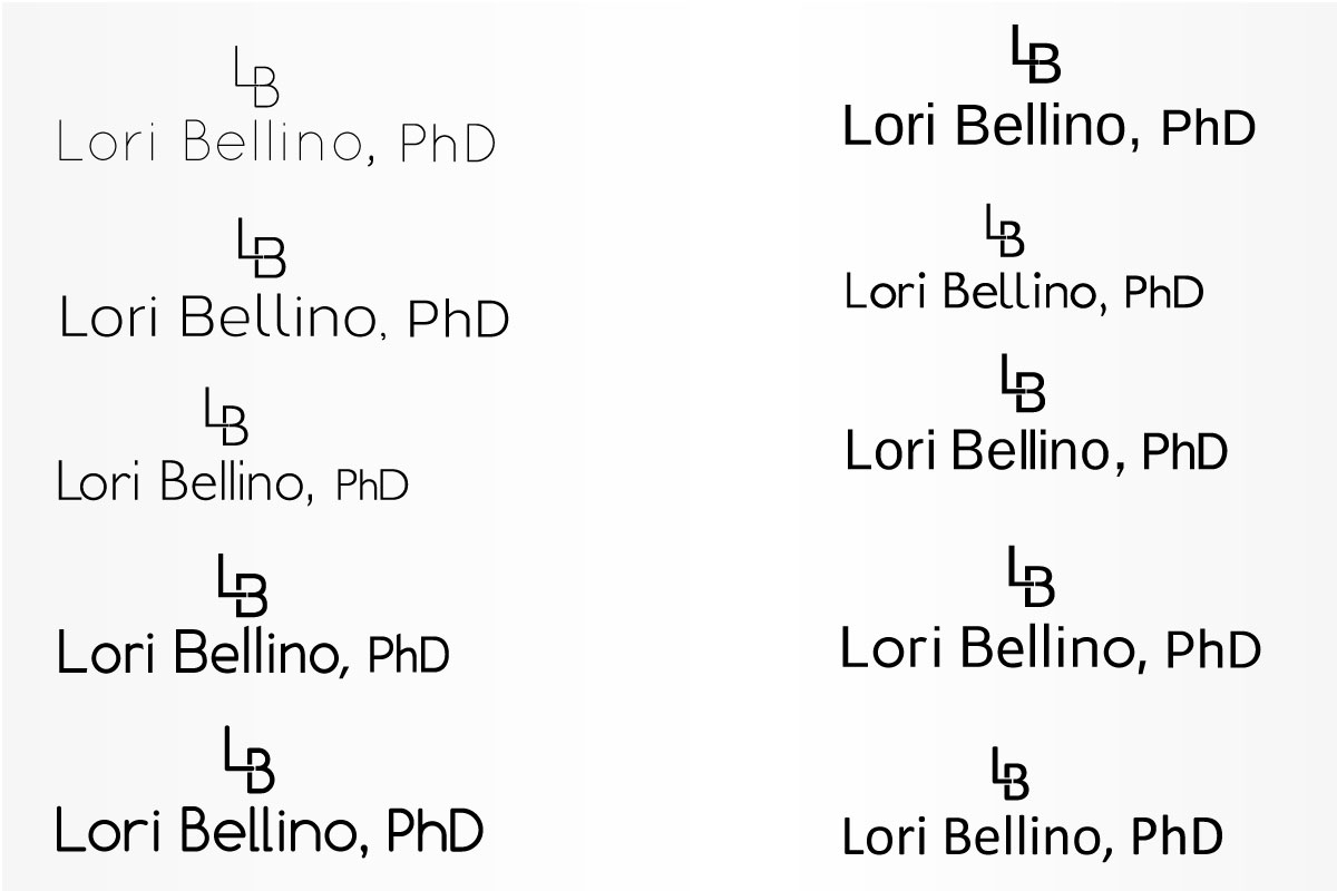 Logo Design by Eddy for Lori Bellino, PLLC | Design #2249119