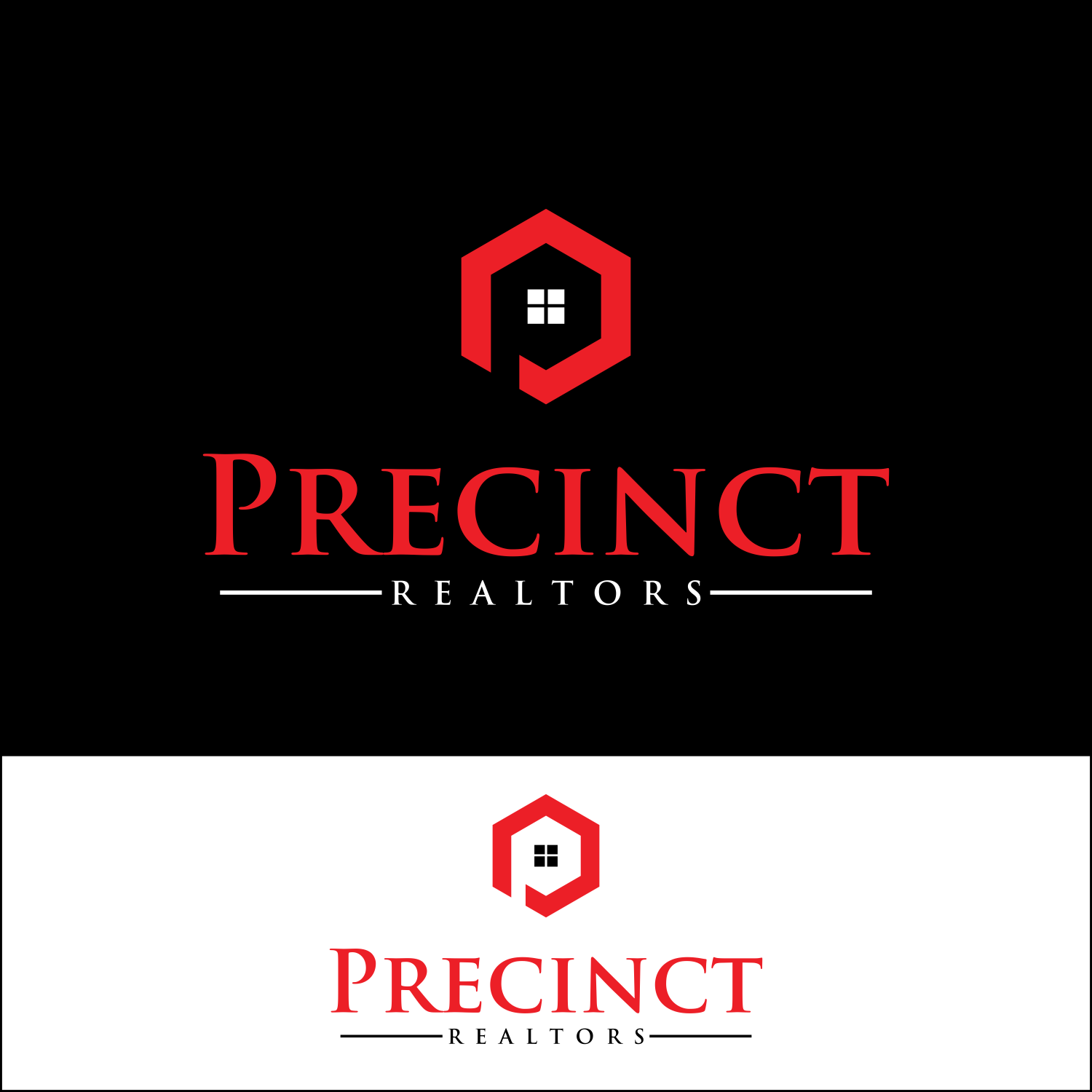 Logo Design by JM GRAPHICS for Precinct Realtors  | Design #10521510