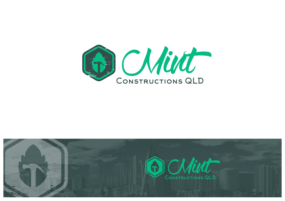 Logo Design by Amduat Design for Mint Constructions | Design #10697345