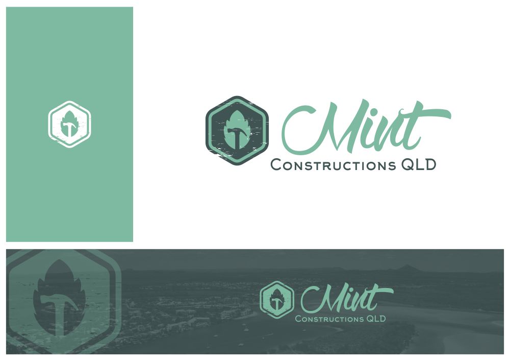 Logo Design by Amduat Design for Mint Constructions | Design #10850820