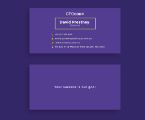 Business Card Design by artyomshaitor for this project | Design: #10487854