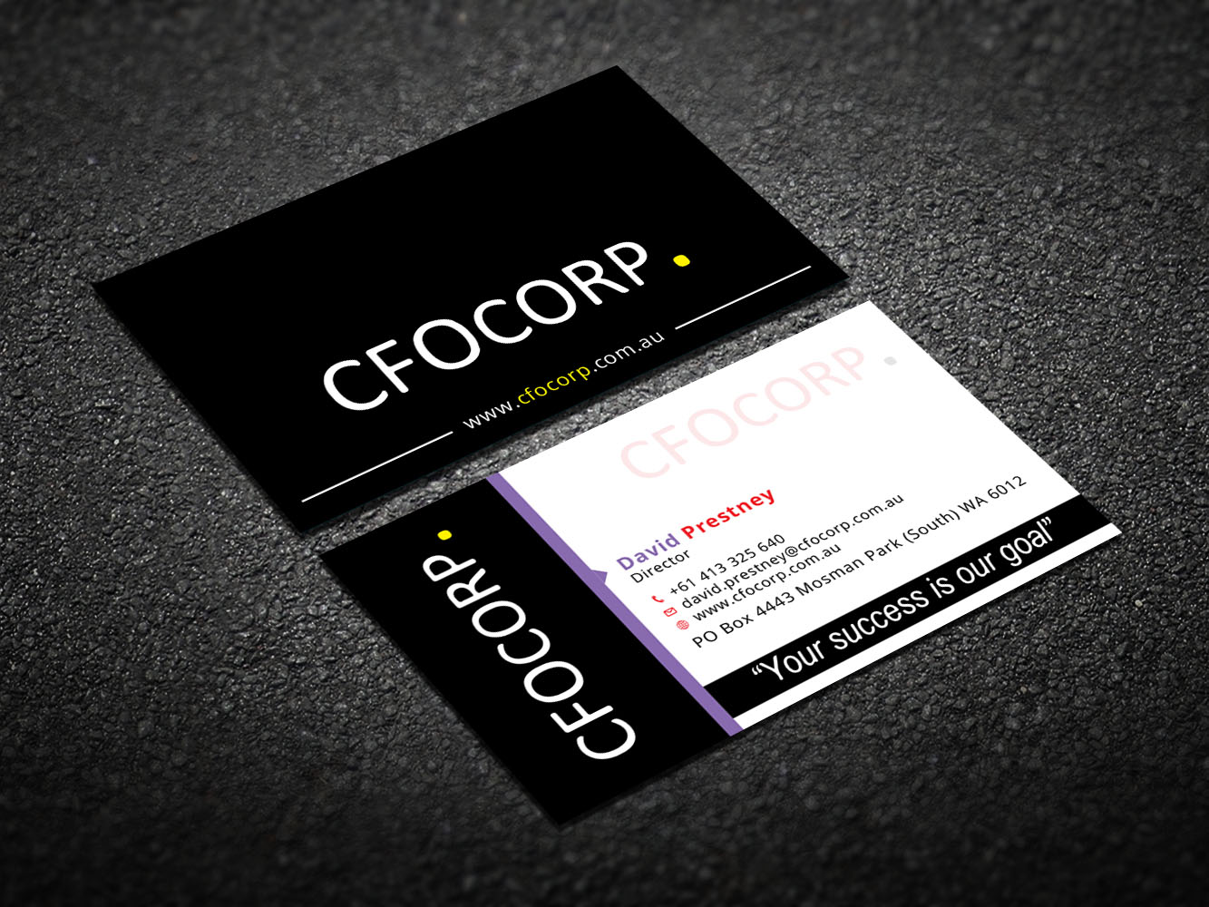 Business Card Design by Verified artistry (Design garden) for this project | Design #10499799