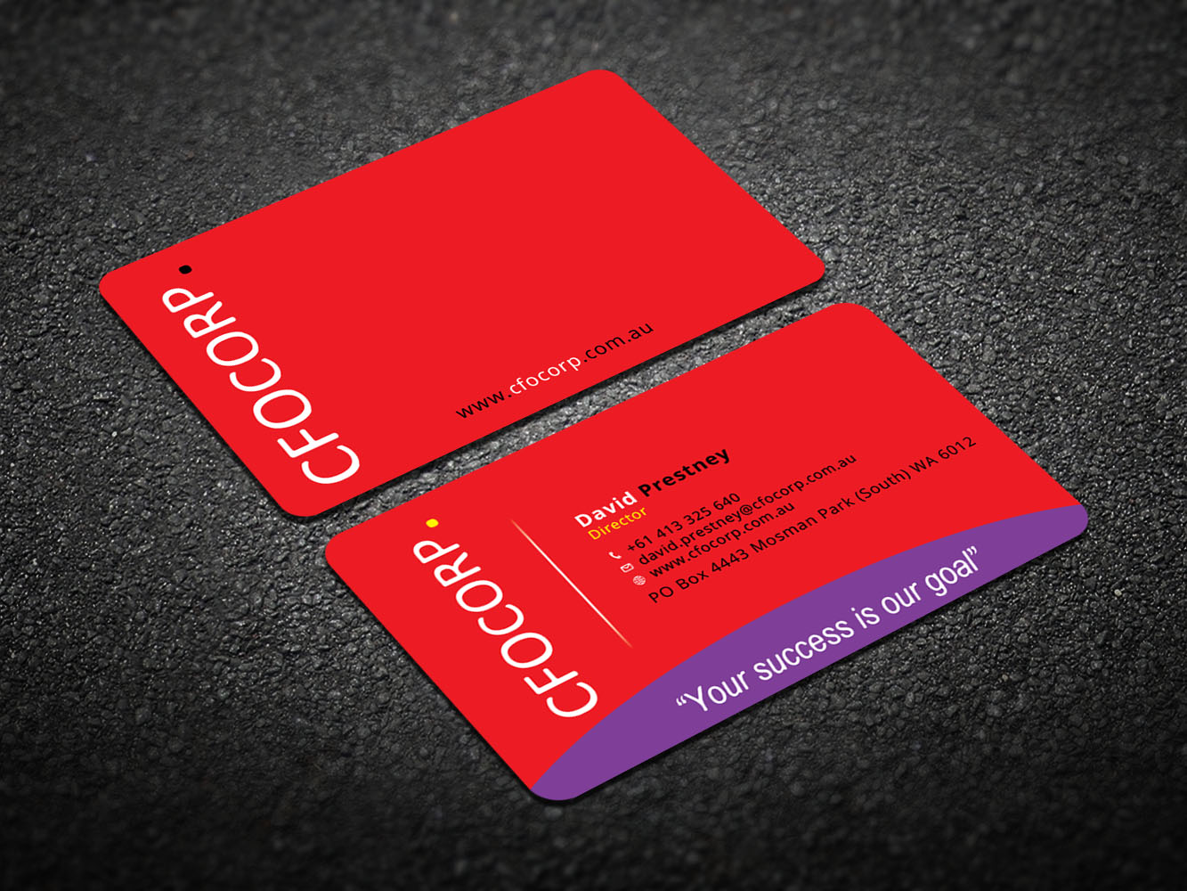 Business Card Design by Verified artistry (Design garden) for this project | Design #10499806