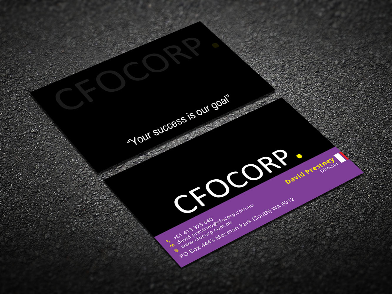 Business Card Design by Verified artistry (Design garden) for this project | Design #10499826