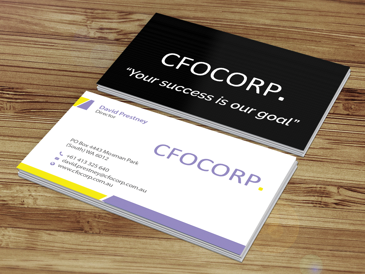Business Card Design by Creations Box 2015 for this project | Design #10500195