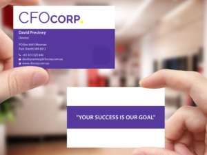Business Card Design by Creations Box 2015 for this project | Design: #10500197