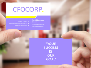 Business Card Design by Creations Box 2015 for this project | Design: #10500198
