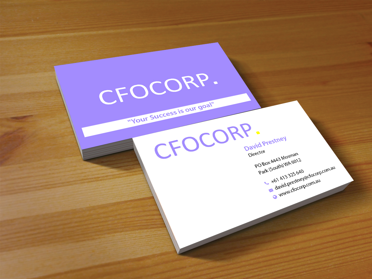 Business Card Design by Creations Box 2015 for this project | Design #10500213