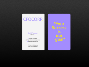 Business Card Design by Creations Box 2015 for this project | Design: #10500220