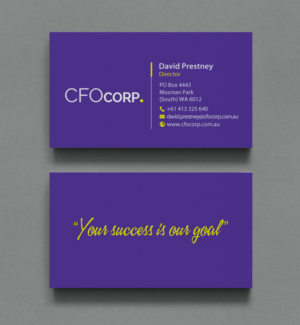 Business Card Design by chandrayaan.creative for this project | Design #10499135