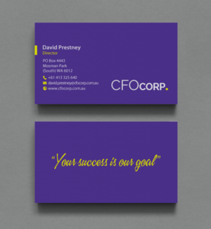 Business Card Design by chandrayaan.creative for this project | Design: #10499137