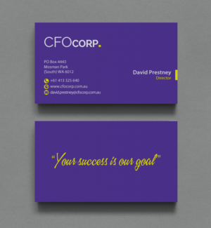 Business Card Design by chandrayaan.creative for this project | Design: #10499138