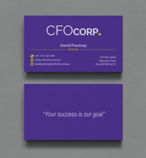 Business Card Design by chandrayaan.creative for this project | Design: #10499139