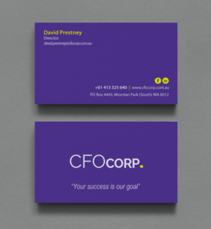 Business Card Design by chandrayaan.creative for this project | Design: #10499142