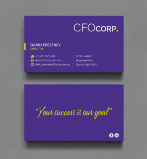 Business Card Design by chandrayaan.creative for this project | Design: #10499146