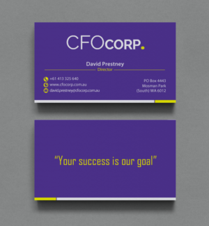 Business Card Design by chandrayaan.creative for this project | Design: #10499155