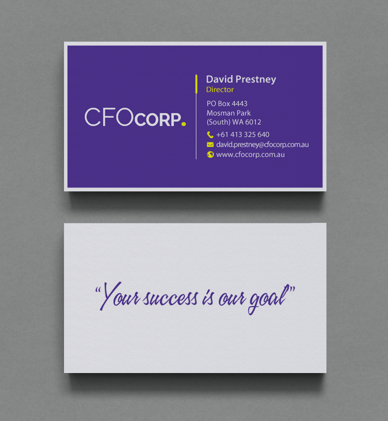 Business Card Design by chandrayaan.creative for this project | Design #10499157